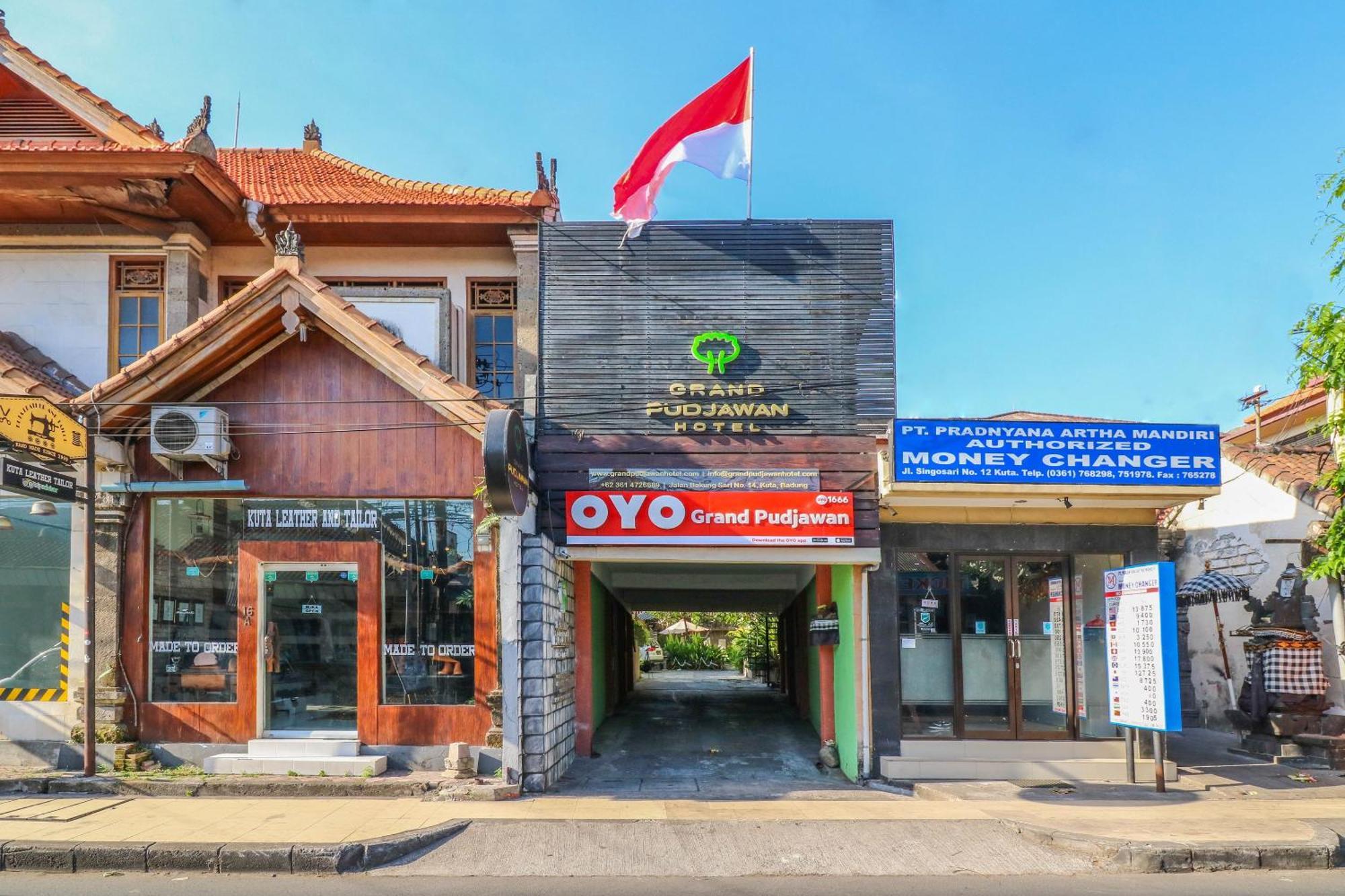 Capital O 1666 Grand Pudjawan Hotel Near Kuta Beach Dış mekan fotoğraf
